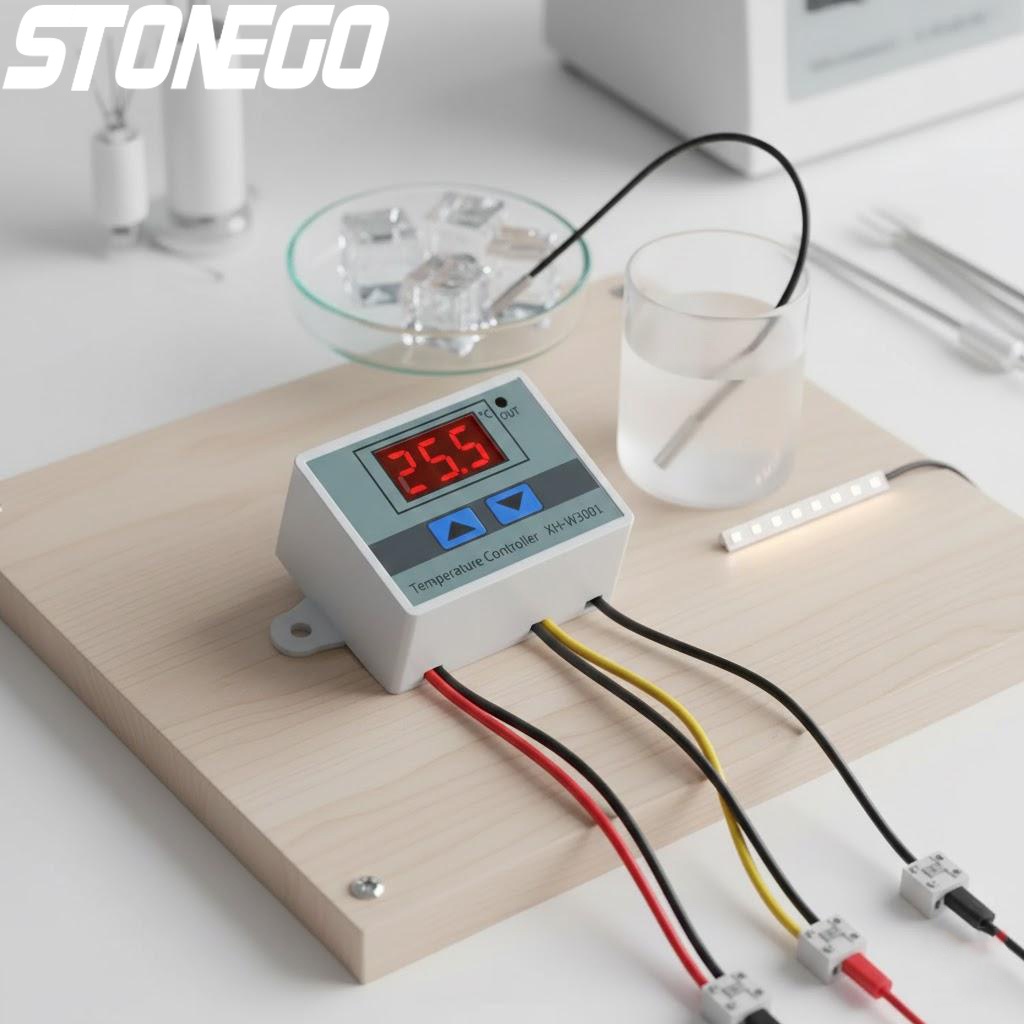 Smart Home Thermostat - Digitaler Temperatur-Thermostat-Schalter Mikrocomputer-Thermoregler 12V 24V 220V