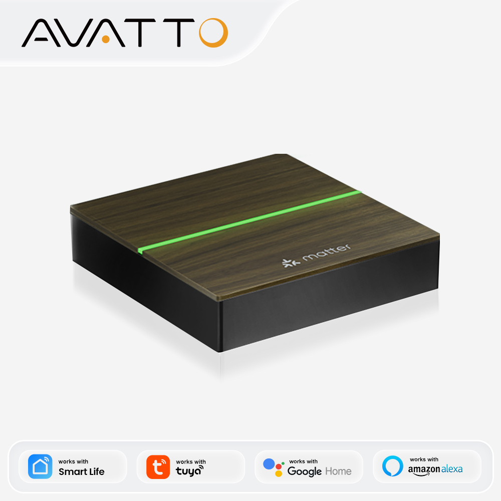 Smart Home Zentrale - AVATTO Matter Smart Kabelgebundener Gateway-Hub ZigBee