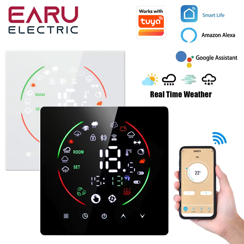 Smart Home Thermostat - EARU Tuya WiFi Smart Thermostat 16A