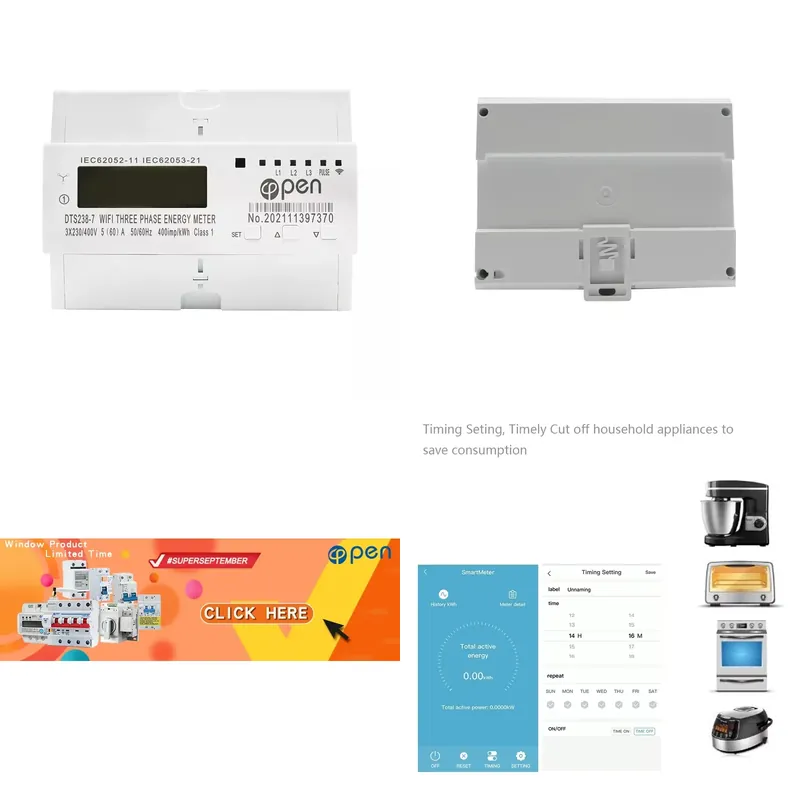 Smart Home App - APP 220V 400V Überspannungs- und Unterspannungsschutz