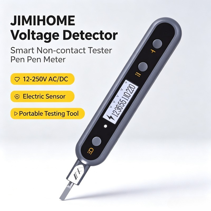 Smart Home Gadgets - JIMIHOME Spannungsdetektor, intelligenter berührungsloser Tester, Stiftmessgerät,