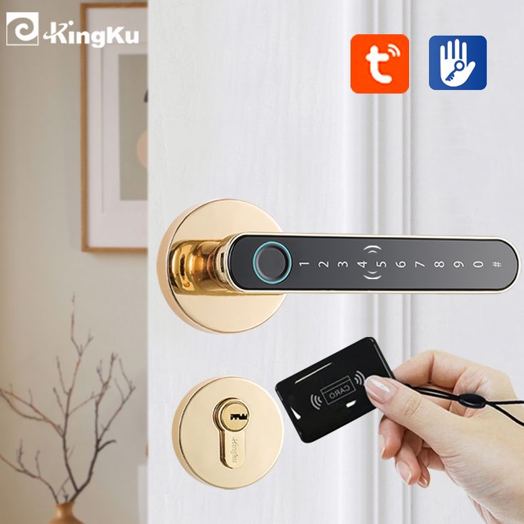 Smart Home Keyestudio - Smart Fingerprint Türschloss Griff für zu