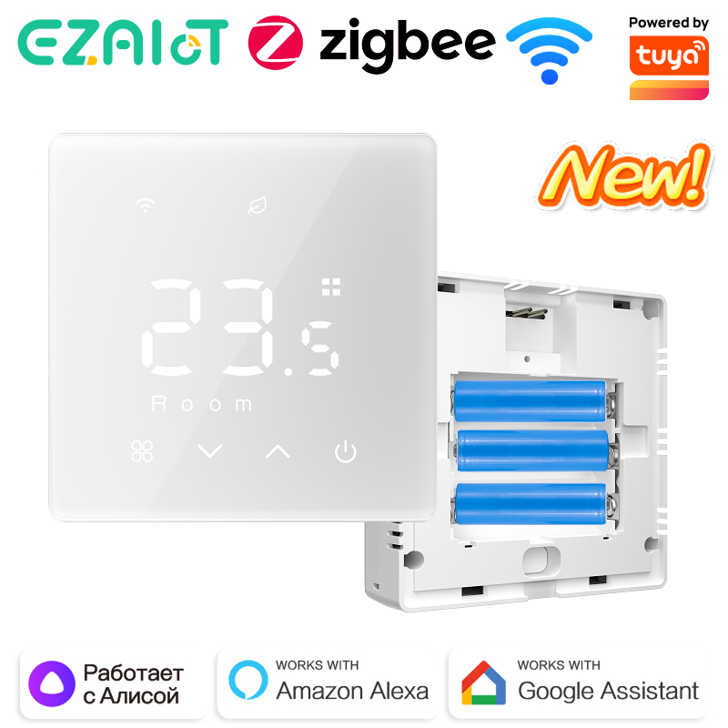 Smart Home Thermostat - Intelligenter Tuya WIFI Zigbee Thermostat für