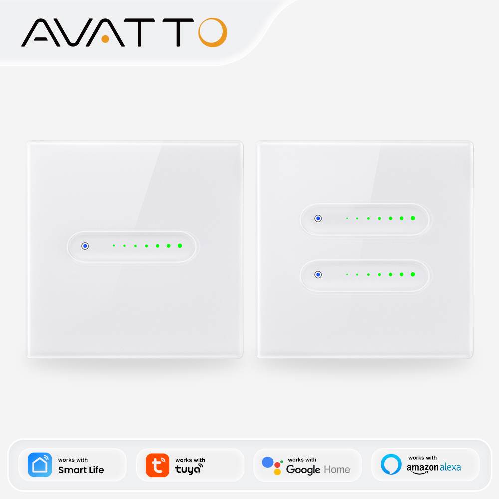 Smart Home For Windows - AVATTO WiFi 1/2 Gang Smart Dimmer-Schalter,