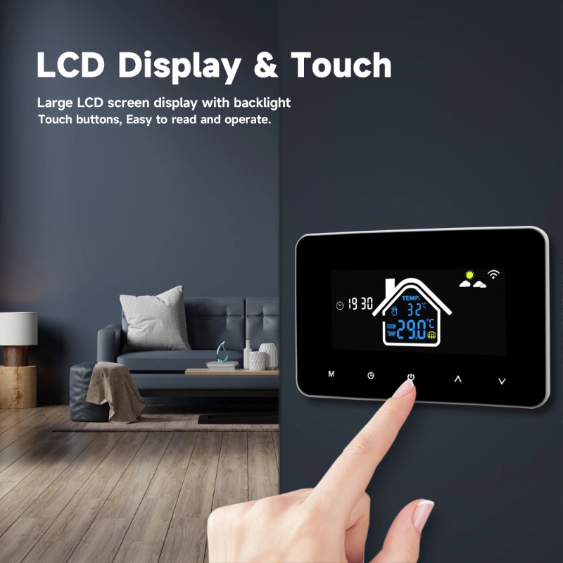 Smart Home Thermostat - 2024 neue Smart Thermostat Tuya WiFi