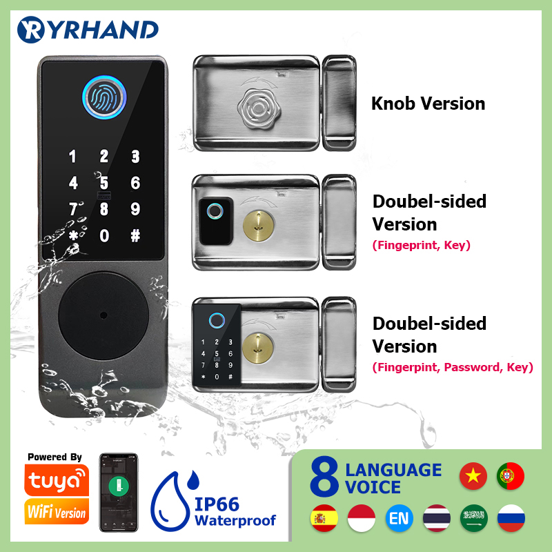 Smart Home Keyestudio - Tuya Smart Lock wasserdicht WiFi Doppel