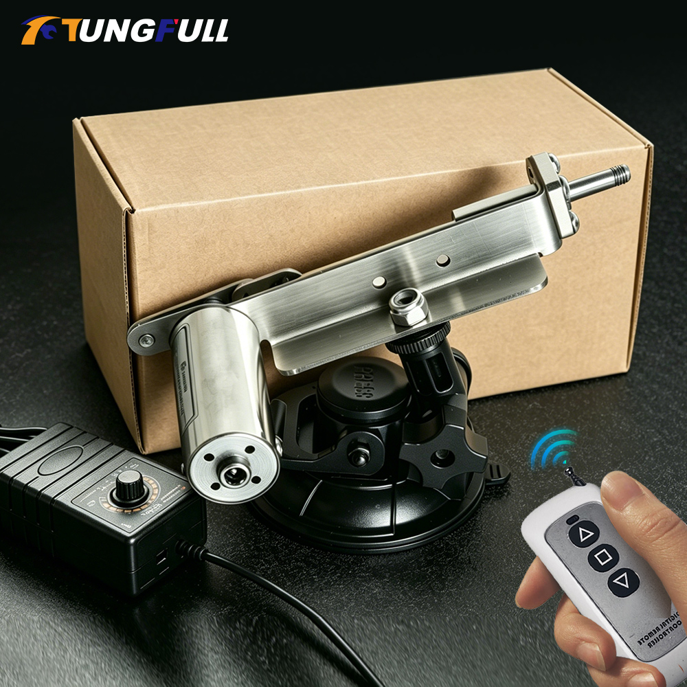 Smart Home Automation - TUNGFULL 24V Mini-Linearantrieb mit Fernbedienung, elektrische