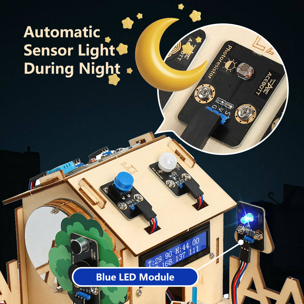 ACEBOTT Smart Home STEM STEAM  – Smart Home Keyestudio Bewertung und Preis