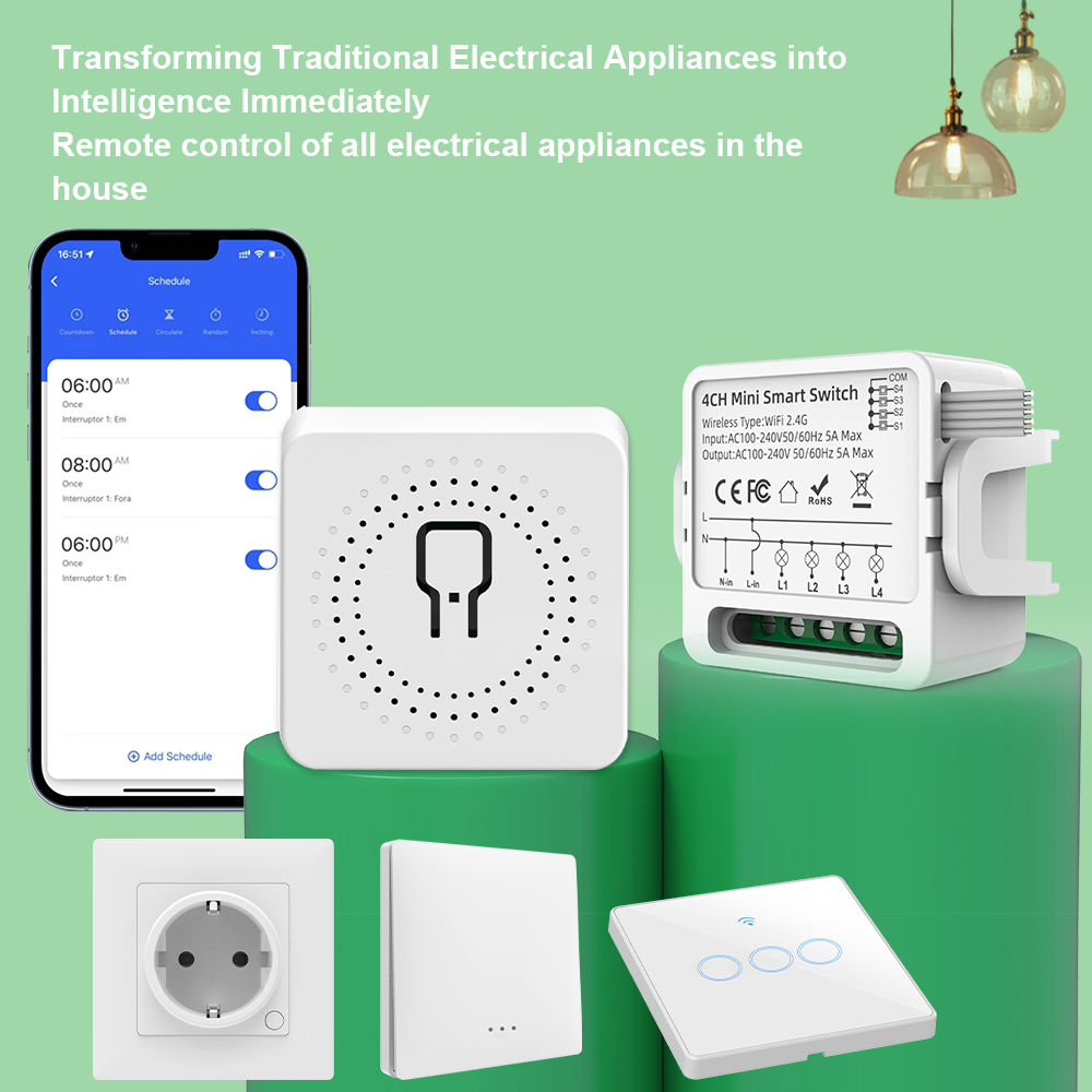 Tuya WiFi Smart-Schalter 1/2/3 – Smart Home Integration Bewertung und Preis
