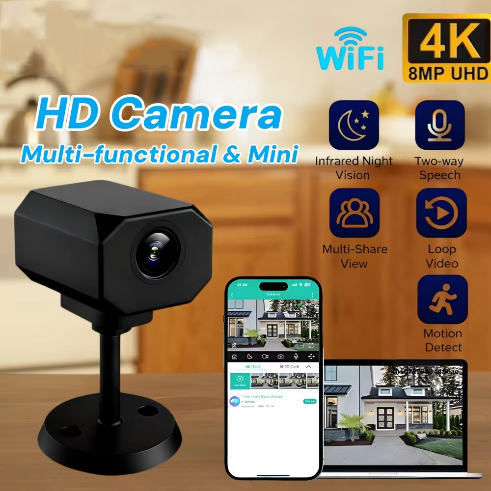 4K HD WiFi-Überwachungskamera  – Smart Home App Bewertung und Preis