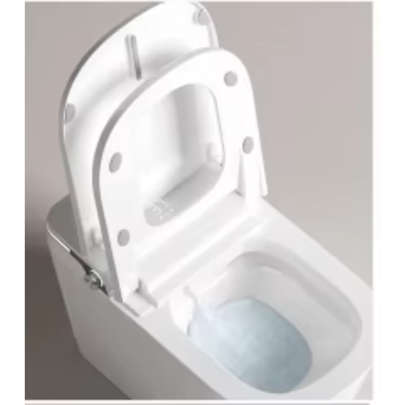 Weißes Smart-WC mit quadratisc – Smart Home App Bewertung und Preis