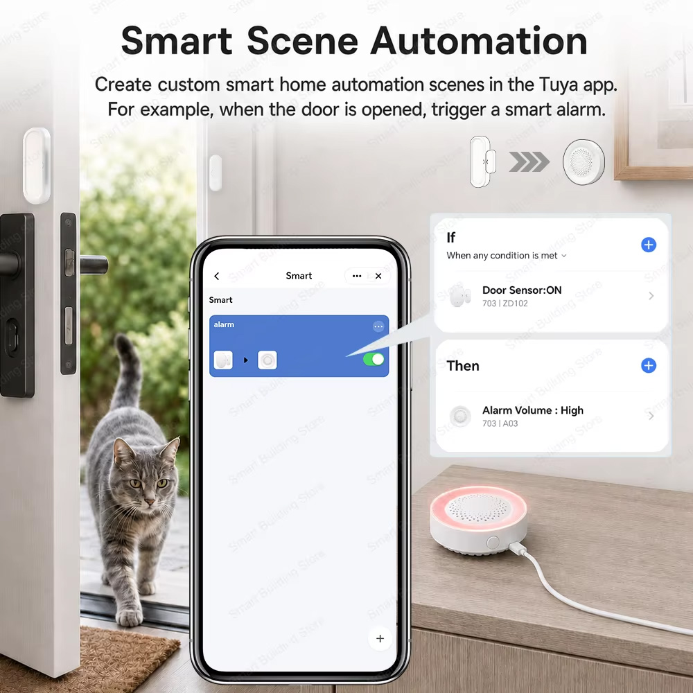 Zigbee 3.0 Tür-Fenster-Sensor, – Smart Home For Windows Bewertung und Preis
