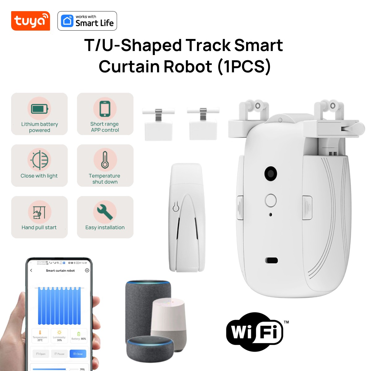 Tuya Smart Wifi Vorhang Robote – Smart Home Zentrale Bewertung und Preis