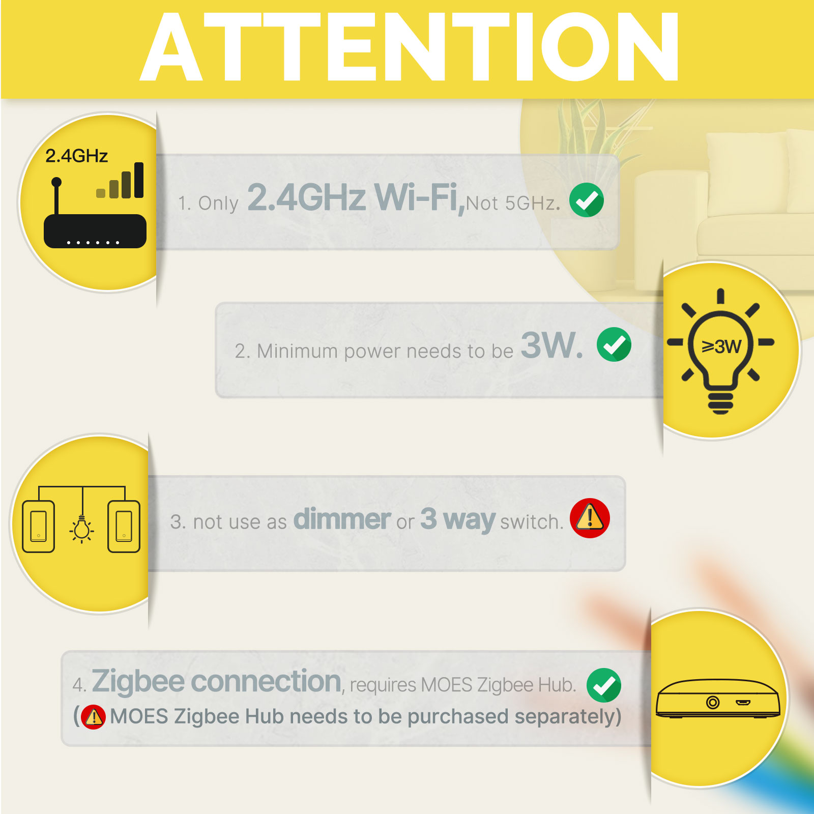 MOES US-Standard Zigbee Smart- – Smart Home App Bewertung und Preis