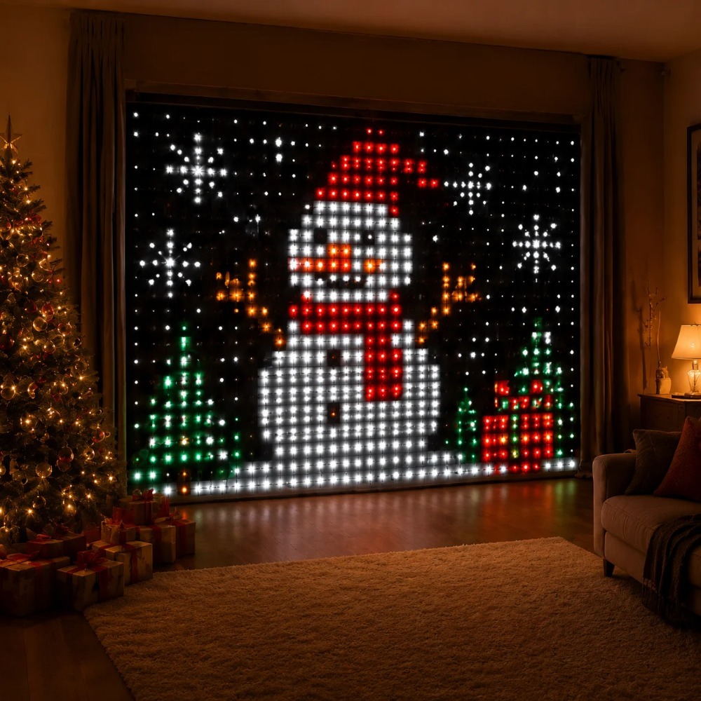 LED-Pixel-Lichtvorhang mit Blu – Smart Home App Bewertung und Preis