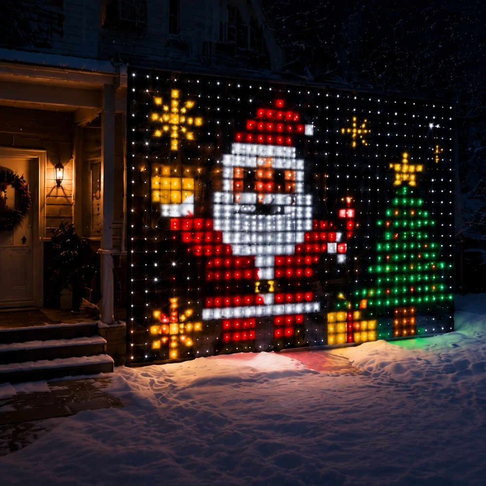 LED-Pixel-Lichtvorhang mit Blu – Smart Home App Bewertung und Preis
