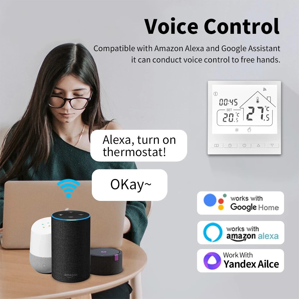 Tuya Smart WLAN-Thermostat für – Smart Home Thermostat Bewertung und Preis