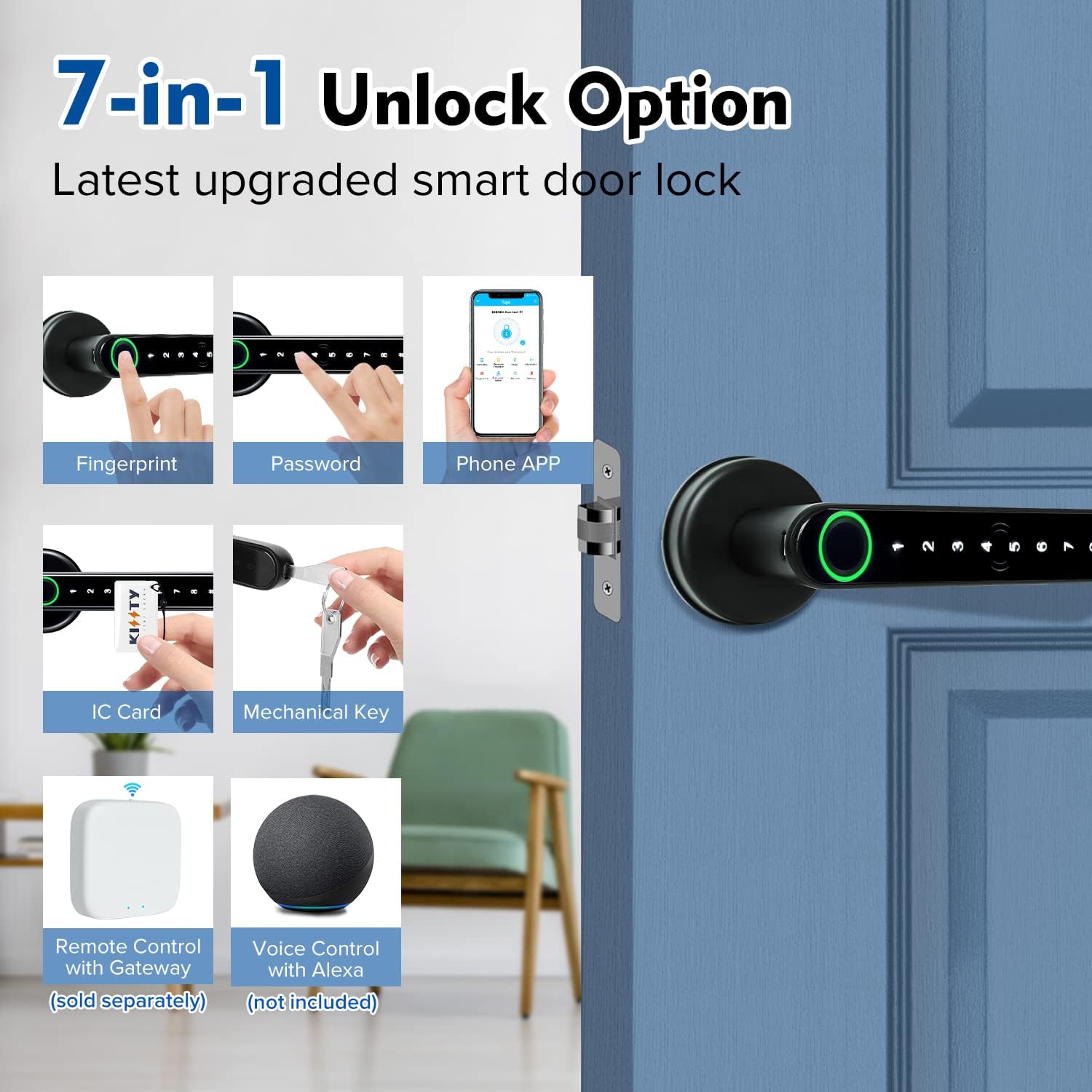 Smart Fingerprint Türschloss G – Smart Home Keyestudio Bewertung und Preis