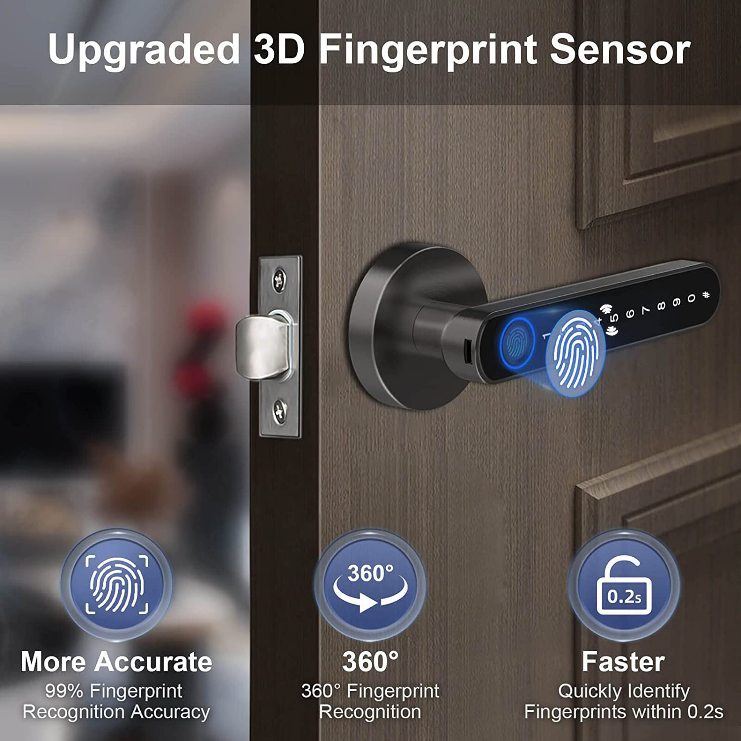 Smart Fingerprint Türschloss G – Smart Home Keyestudio Bewertung und Preis