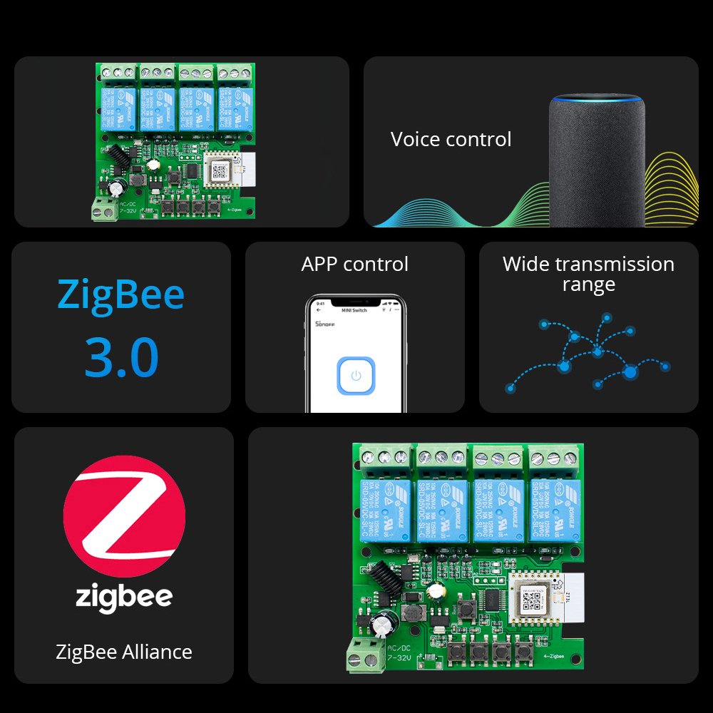 4CH Zigbee Smart Switch 220V M – Smart Home Automation Bewertung und Preis