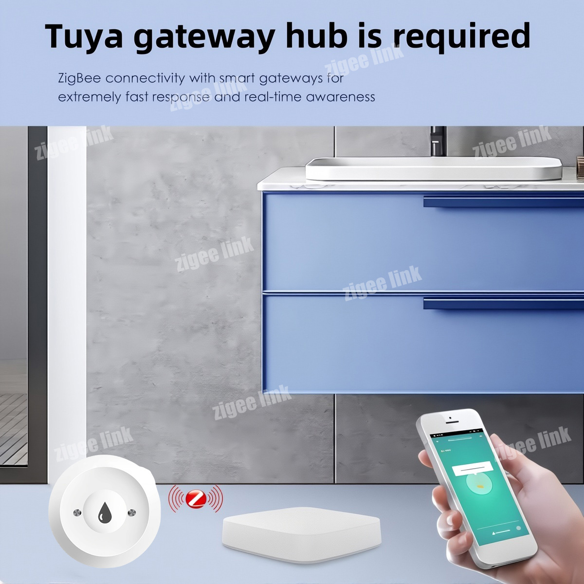 ZigBee 3.0 Wassersensor Intell – Smart Home Zentrale Bewertung und Preis