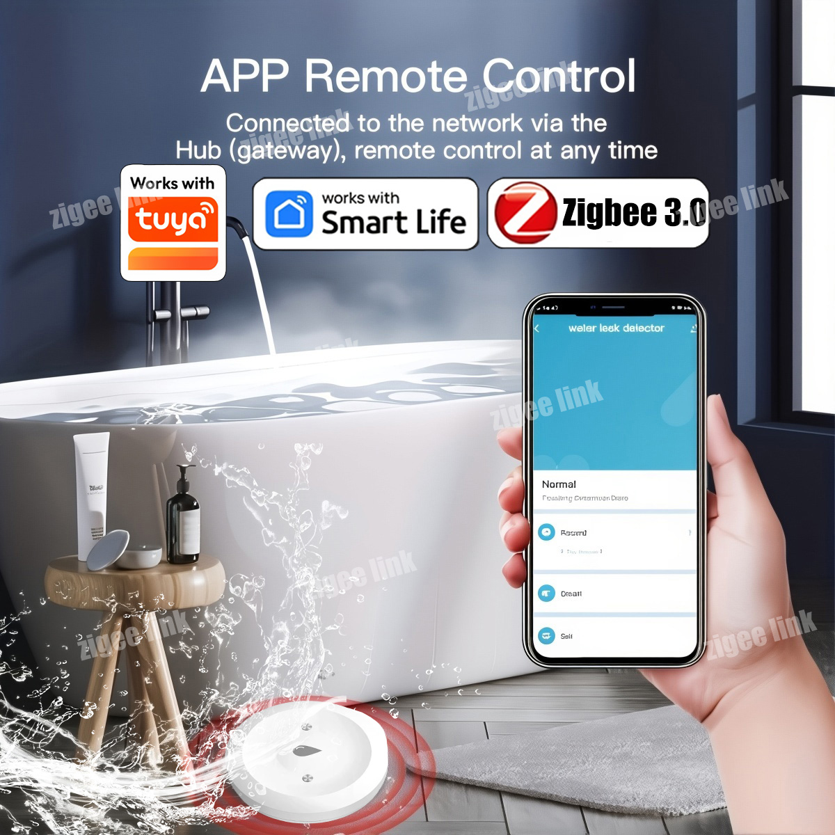 ZigBee 3.0 Wassersensor Intell – Smart Home Zentrale Bewertung und Preis