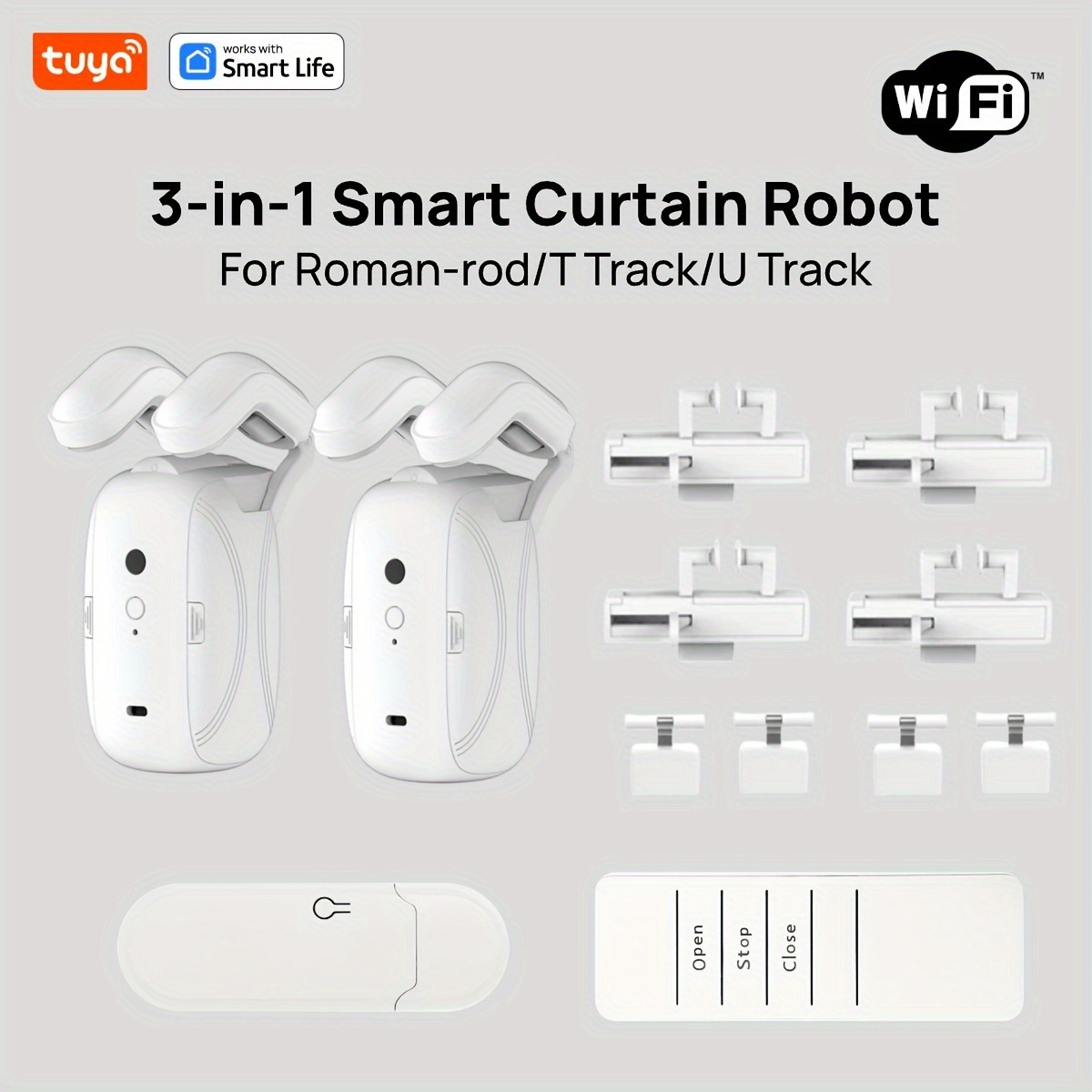 1/2 Stück Tuya Smart WiFi Vorh – Smart Home Zentrale Bewertung und Preis