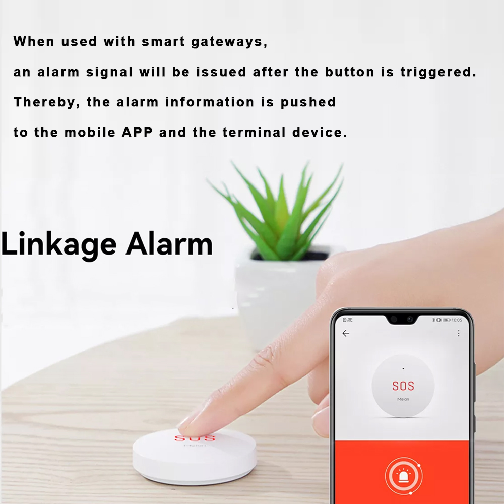 Zigbee Tuya SOS Notfall Taste  – Smart Home Zentrale Bewertung und Preis