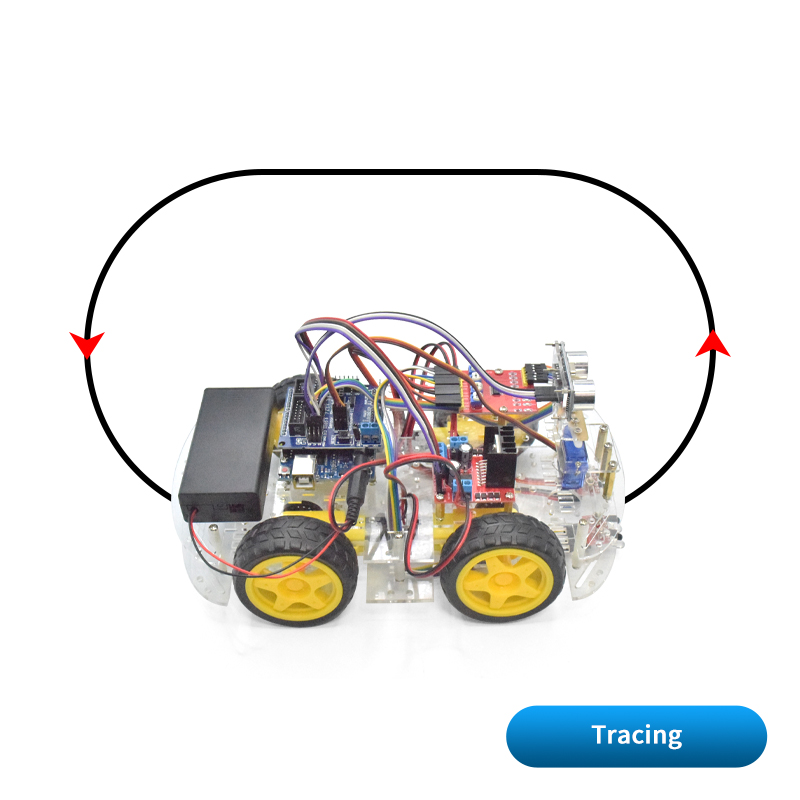 4WD Smart Robot Car Chassis Ki – Smart Home Keyestudio Bewertung und Preis