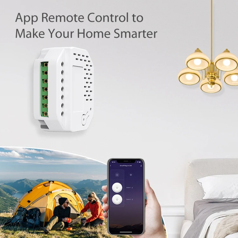 Matter Lichtschaltermodul 2-Ka – Smart Home Automation Bewertung und Preis