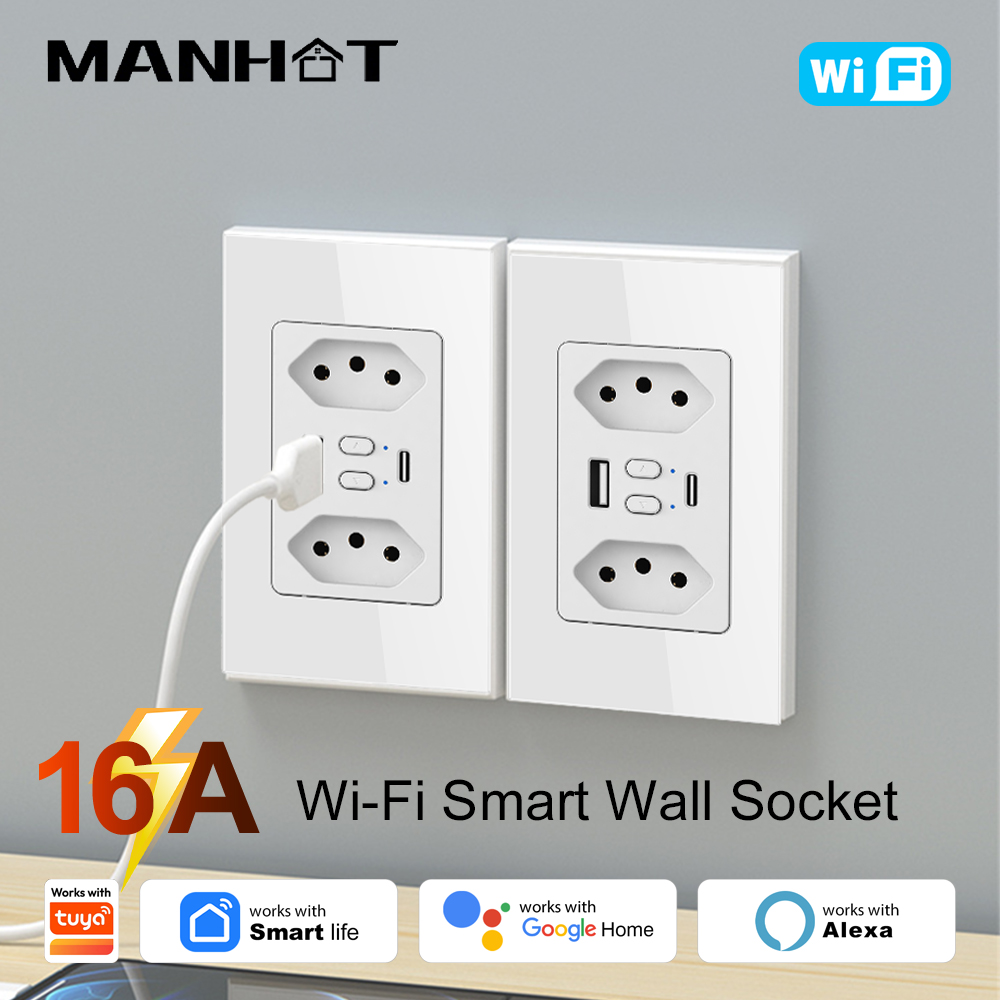MANHOT WLAN-Smart-Steckdose fü – Smart Home Gadgets Bewertung und Preis