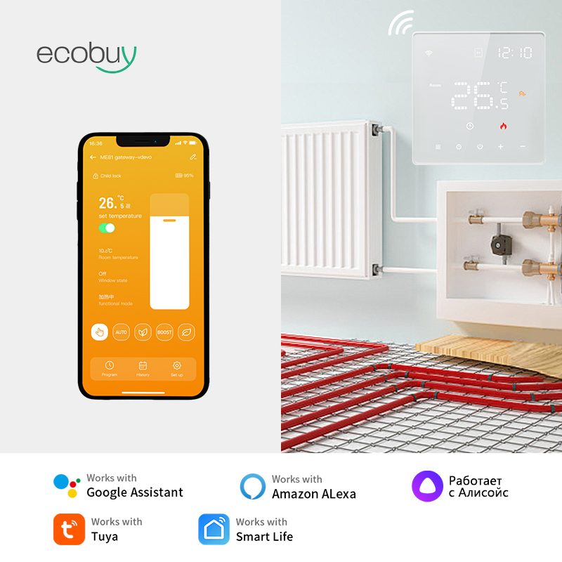 Tuya WiFi Heizungsthermostat F – Smart Home Thermostat Bewertung und Preis
