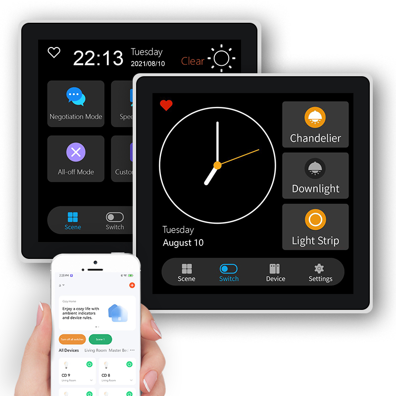 FUERS 4-Zoll-Touchscreen, mult – Smart Home Gadgets Bewertung und Preis