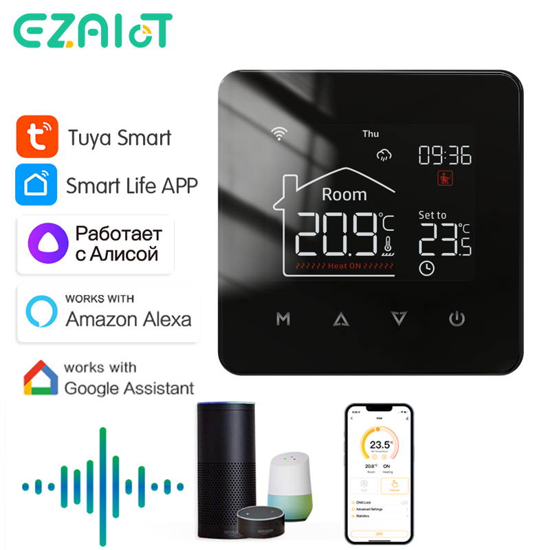 WiFi Tuya Smart Home Thermosta – Smart Home Thermostat Bewertung und Preis