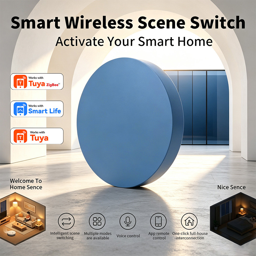 Zigbee Smart-Szenen-Druckknopf – Smart Home Automation Bewertung und Preis