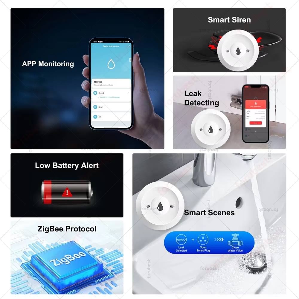 Smart Zigbee Wasser Leckage Se – Smart Home Water Level Sensor Bewertung und Preis