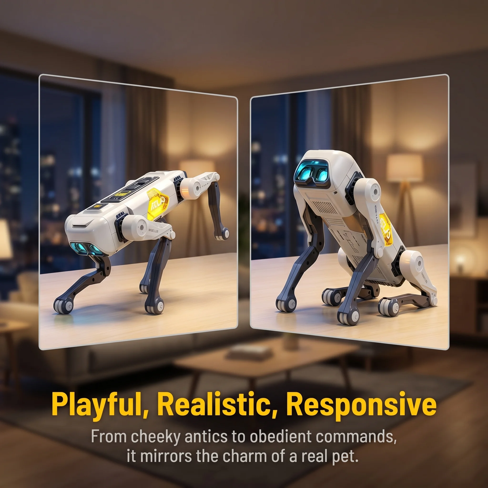 KI-Smart-Roboterhund, Sprach-  – Smart Home App Bewertung und Preis