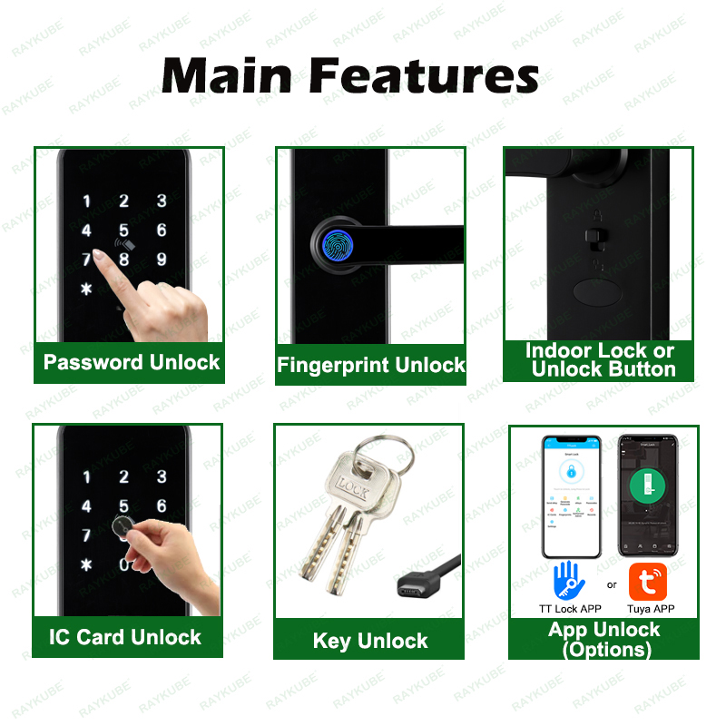 RAYKUBE K8 Intelligentes Türsc – Smart Home Keyestudio Bewertung und Preis