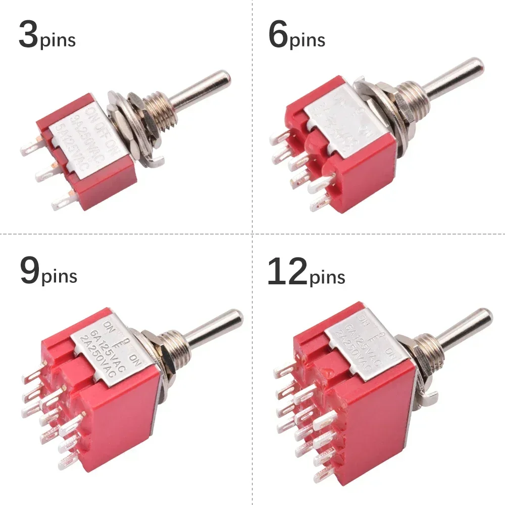 5 Stück Rote Mini-Kippschalter – Smart Home Gadgets Bewertung und Preis
